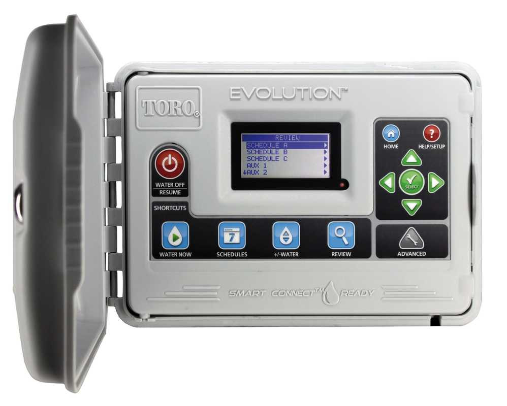 Programmateur modulaire EVO, 4 voies extensible à 16 voies - Montage Extérieur