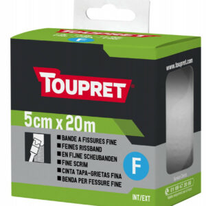 Bande a fissure fine TOUPRET 5 cm x 20m