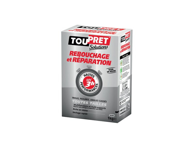 Enduit De Rebouchage Haute Performance 1Kg En Poudre Mur/Plafond