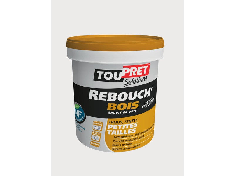 Enduit De Rebouchage Toupret, Marron, 1250 G