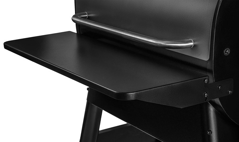 Tablette frontale rabattable en acier pour barbecues (PRO 575, IRONWOOD 650, PRO 22)