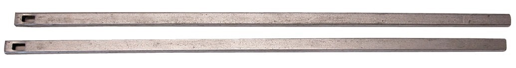 Tringle 8 x 5 mm pour crémone longueur 2,5 m zingué MAP MAP-8X5Z250