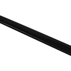 Tringle de crémone demi-ronde 16X8X2500 Noir JARDINIER MASSARD J062570