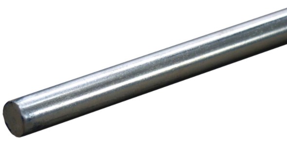 Tringle diamètre 8 mm longueur 3300 mm EV1 FERCO 9-25476-33-0-1