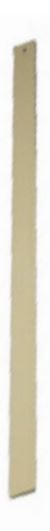 Tringle plate 1800 x 20 x 4 mm pour SRV01 zingué blanc TORBEL 8601182