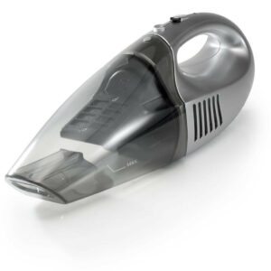 Aspirateur à main sans fil sec et humide - collecteur transparent 500 ml - support mural rechargeable
