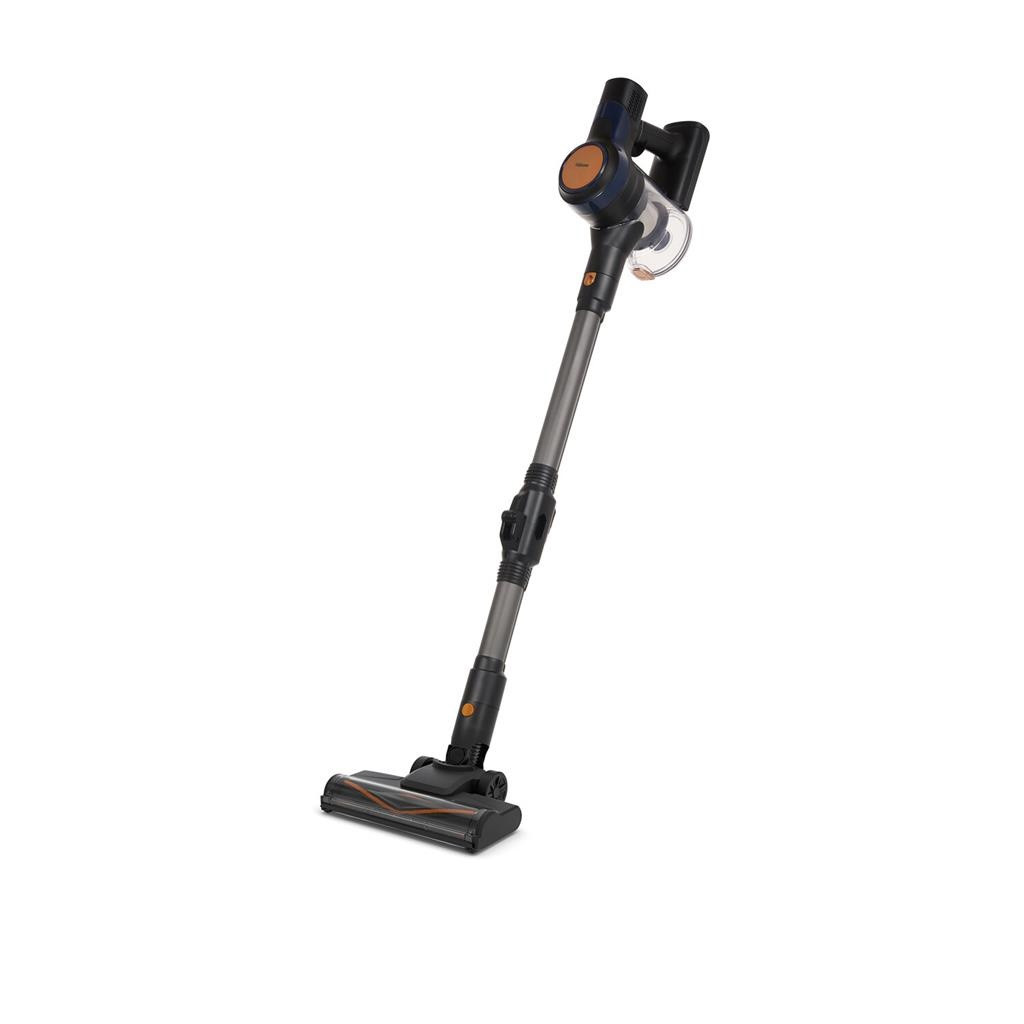 Aspirateur-balai sans fil flexible 2 en 1 - autonomie 40 min - brosse LED et filtre HEPA