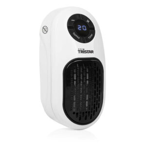 Chauffage à brancher céramique 400 W - minuteur programmable - thermostat réglable