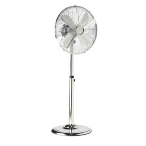 Ventilateur metal sur pied Diamètre 40 cm - Réglable en hauteur 91-128 cm
