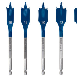 Trousse de 6 mèches plates SelfCut Speed 13 - 25 mm BOSCH EXPERT 2608900333
