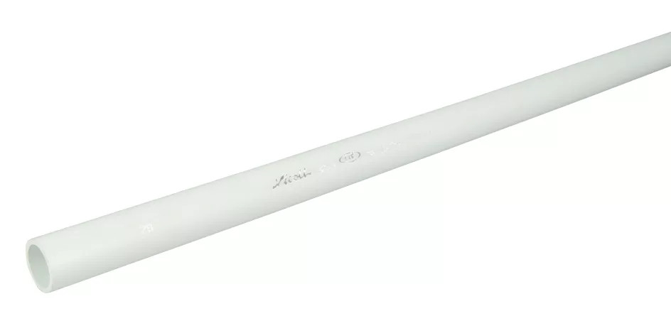 Tube d'évacuation lisse blanche D 40 mm L 2 m NICOLL EU2HW