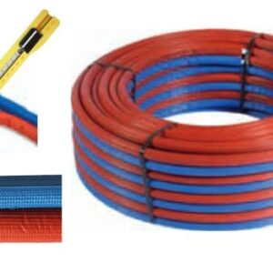 Tube multicouche thermo soudé 16 x 2 mm rouge-bleu COMISA 87.80.330