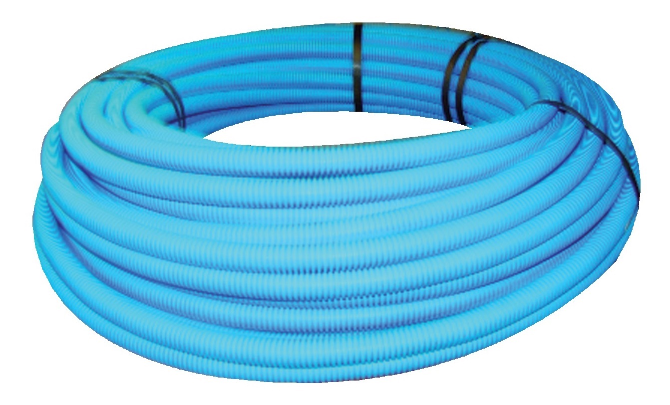 Tube PER pré gainé bleu 50 m 13/16 SOMATHERM 1113-16-50A