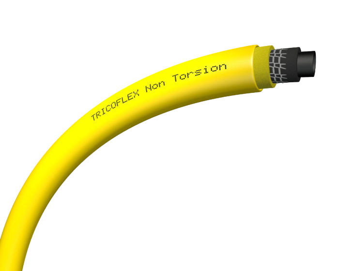 Tuyau d'arrosage jaune diamètre 19 mm longueur 50 m TRICOFLEX 051546