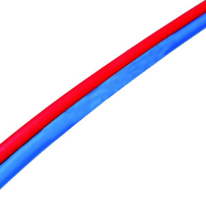 Tuyau de gaz en caoutchouc jumelé diamètre 10 x 16 mm pour oxygène / acetylène, longueur 25 m, 20 bars GCE CHARLEDAVE W000010054