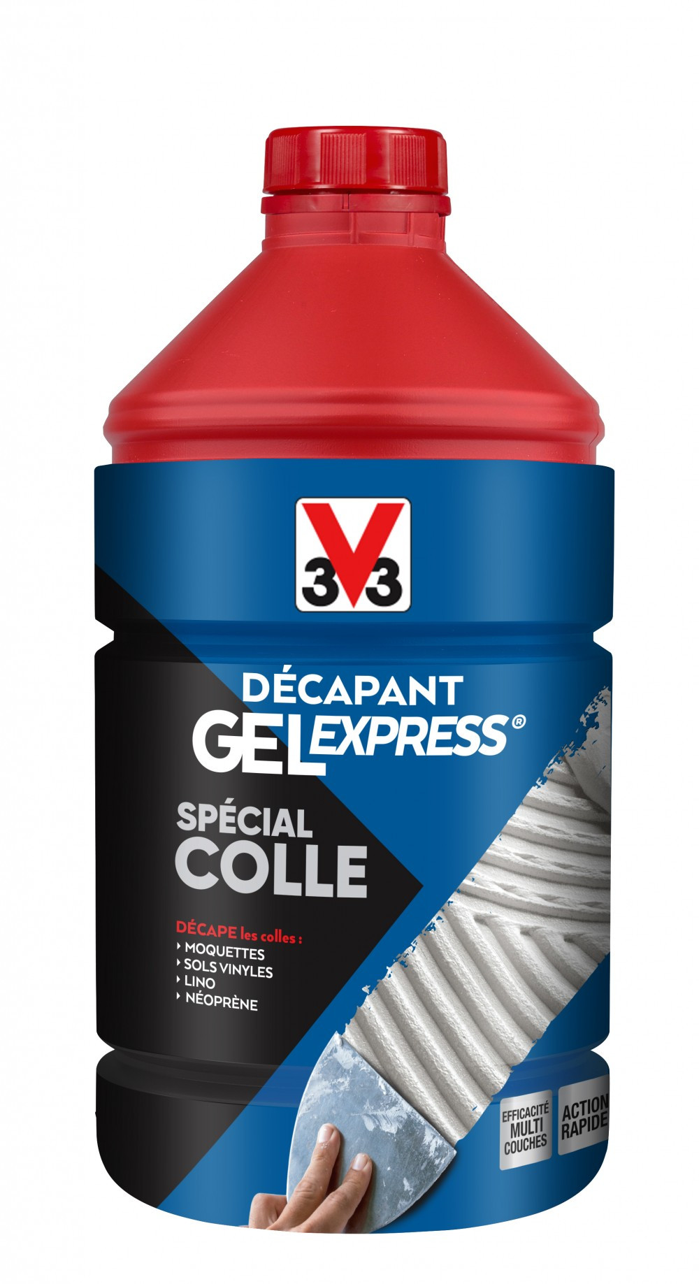 Décapant colle V33 Gel express, 2 l