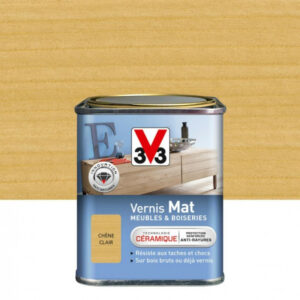 Vernis meuble et objet V33, chêne clair mat, 0.25l