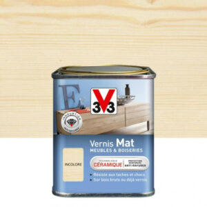 Vernis meuble et objet V33, incolore mat, 0.25l