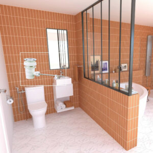 Bonde de lavabo inox automatique 33/48 mm