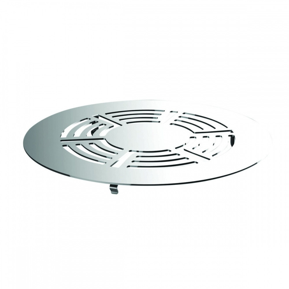 Grille inox diam.90 pour bonde extra plate