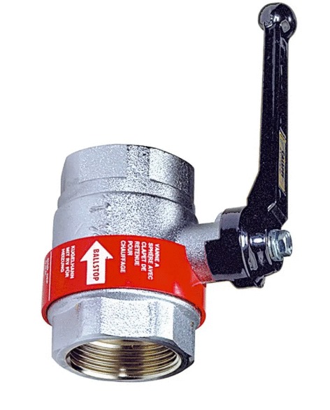 Vanne à sphère avec clapet anti-thermosiphon BALLSTOP THERMADOR CBAL26