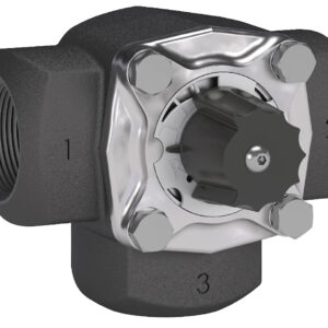 Vanne mélangeuse Termomix fonte 3 voies taraudée 1 1/2'' THERMADOR V3V40