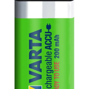 Piles rechargeables - 200 mah / 9 v carte de 1 6f22