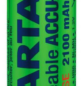 Piles rechargeables - 2100 mah / 1,2 v carte de 4 lr6 / aa