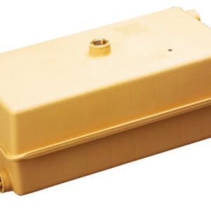 Vase d'expansion ouvert polypropylène 22 l avec 3 inserts taraudés 3/4'' THERMADOR VP22
