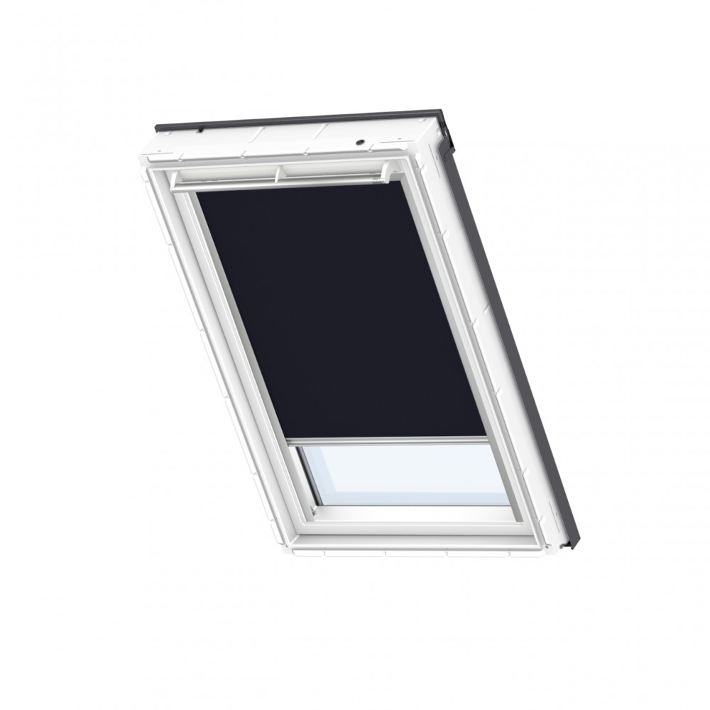 Store VELUX occultant manuel bleu foncé DKL S06