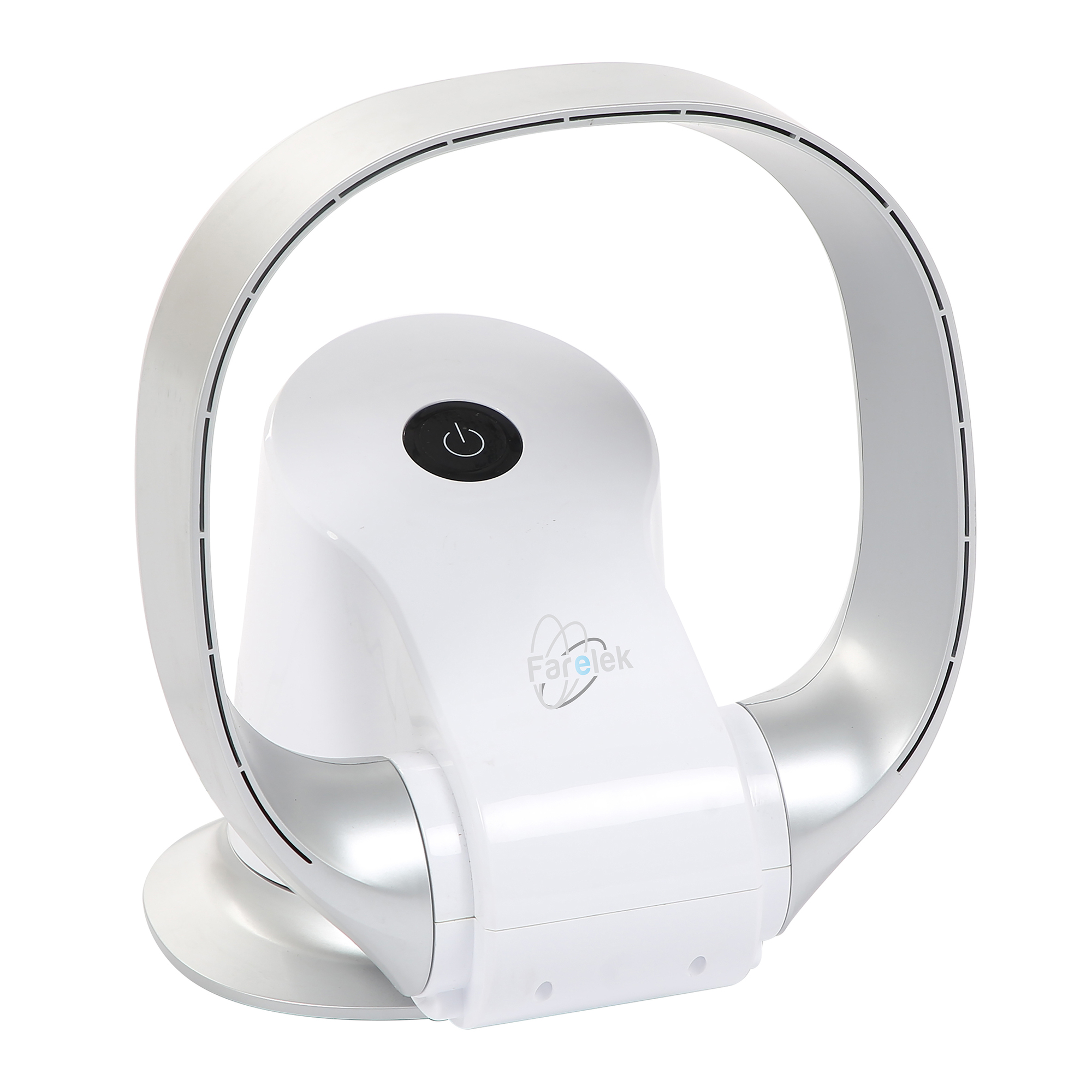 Ventilateur à poser 26 W Slilent-Air Ring sans pale 30 cm FARELEK 112035