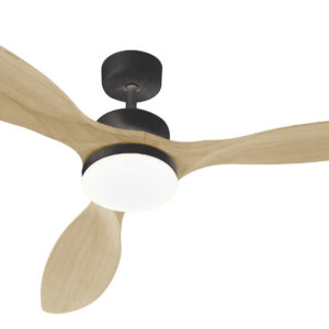 Ventilateur de plafond SCANDINAVE OKLAHOMA 55 W 132 cm FARELEK 112439