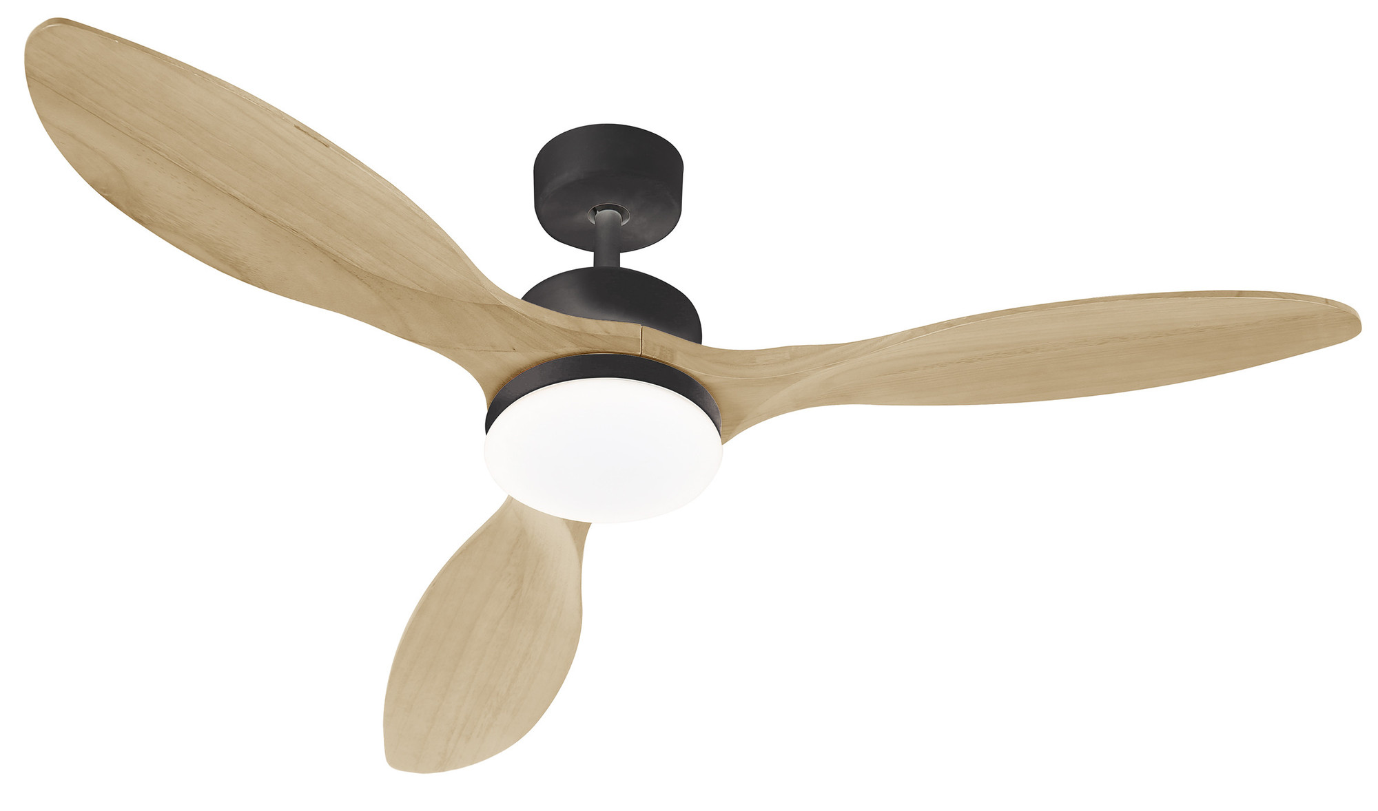 Ventilateur de plafond SCANDINAVE OKLAHOMA 55 W 132 cm FARELEK 112439