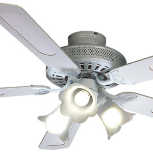 Ventilateur de plafond TROPIC BALEARES 60 W 132 cm blanc FARELEK 112472