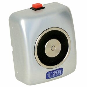 Ventouse incendie 48 V 50 kg gris aluminium OPERA 19002HV