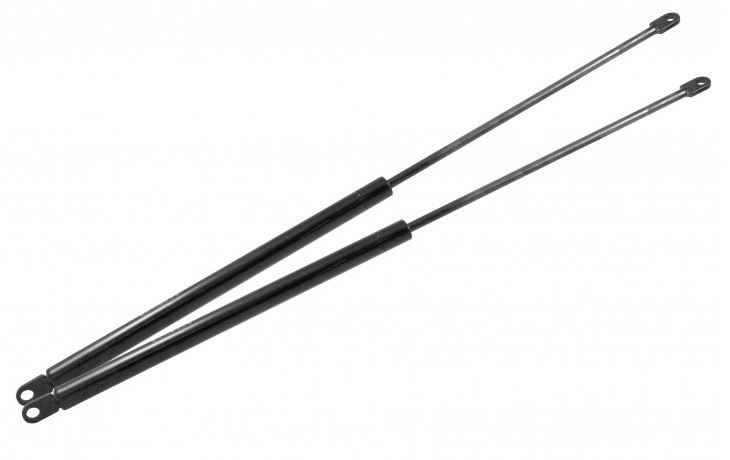 Vérin oléopneumatique à azote course 250 mm force 300 N finition noir COMTRA 04025-B
