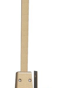 Verrou 2 points en applique Zenith 1520 à bouton cylindre de 45 mm droit ISEO 15200451.5