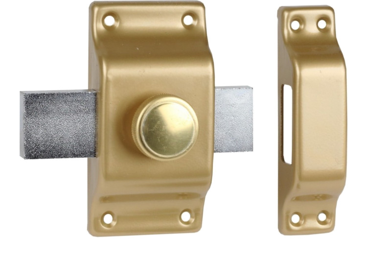 Verrou à bouton BLOCTOUT bronze BRICARD 520040