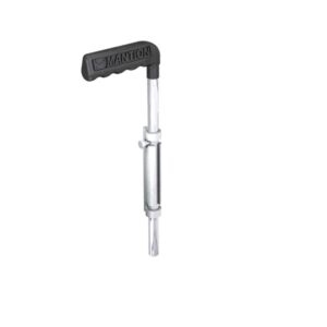 Verrou à douille renforcé à souder tige zinguée 14 x 300 mm MANTION 1314SO