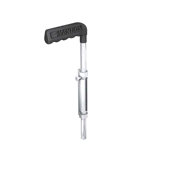 Verrou à douille renforcé à souder tige zinguée 14 x 300 mm MANTION 1314SO
