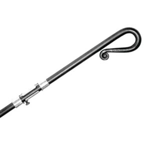 Verrou à douille rustique à souder noir 16 x 400 mm MERMIER M-464422