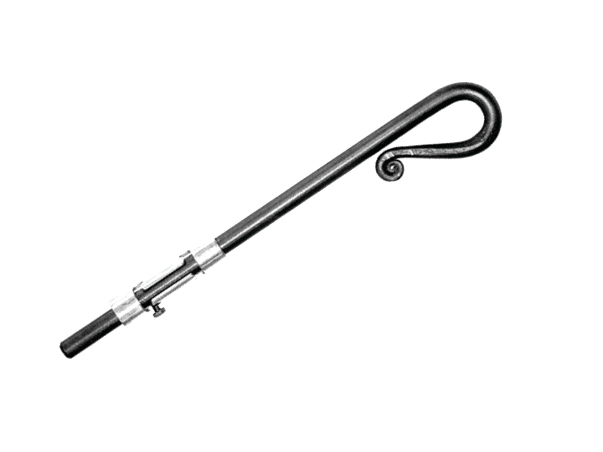 Verrou à douille rustique à souder noir 16 x 400 mm MERMIER M-464422