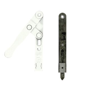 Verrou à levier bouts ronds 120 mm blanc FERCO G-16890-01-0-7