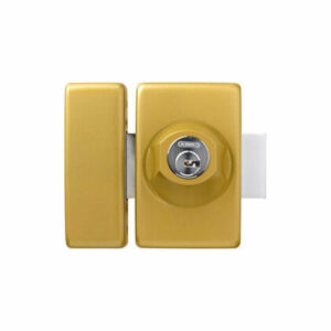 Verrou ABUS D6 45mm Bronze Cylindre-Cylindre avec cales, 5 clés réversibles