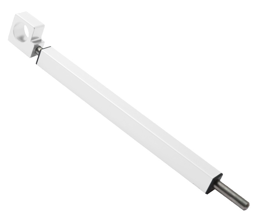 Verrou aluminium en applique ATLAS longueur 450 mm blanc-32 FAPIM 3724_32