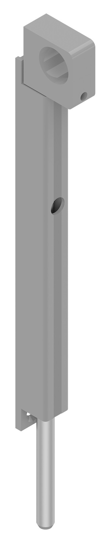 Verrou applique + tige en inox L250 mm alu LA CROISEE DS 6941-021