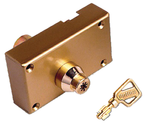 Verrou de blocage 7 ailettes cylindre 46,5 mm axe 70 mm droit POLLUX 156700D
