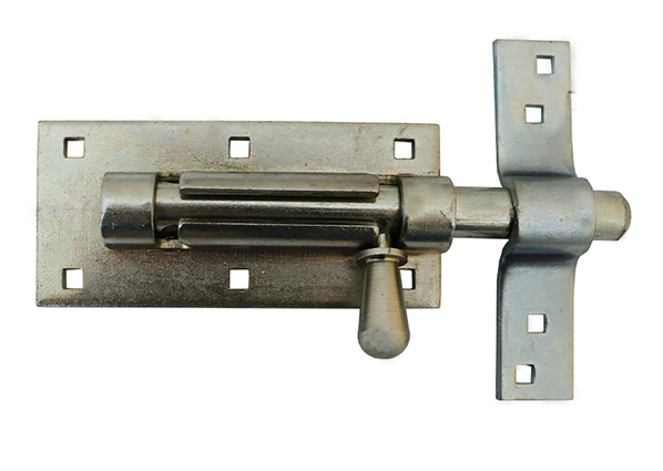 Verrou de box porte cadenas renforcé bichromaté MERMIER M-467163