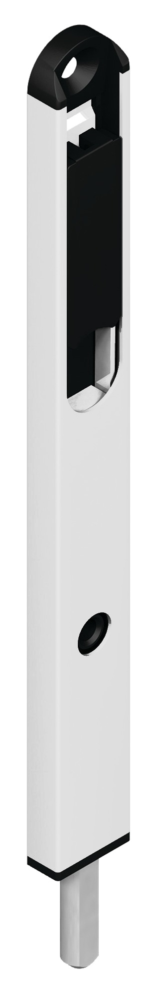 Verrou de condamnation en feuillure DATOR longueur 260 mm laquée blanc RAL9010 LA CROISEE DS DS6840-036