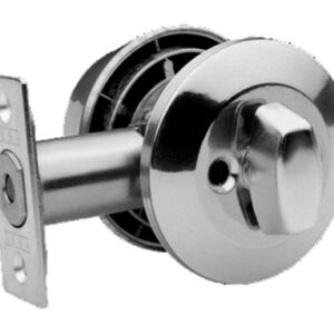 Verrou tubulaire axe réglable 60 - 70 cm chrome mat TESA 516U0CM